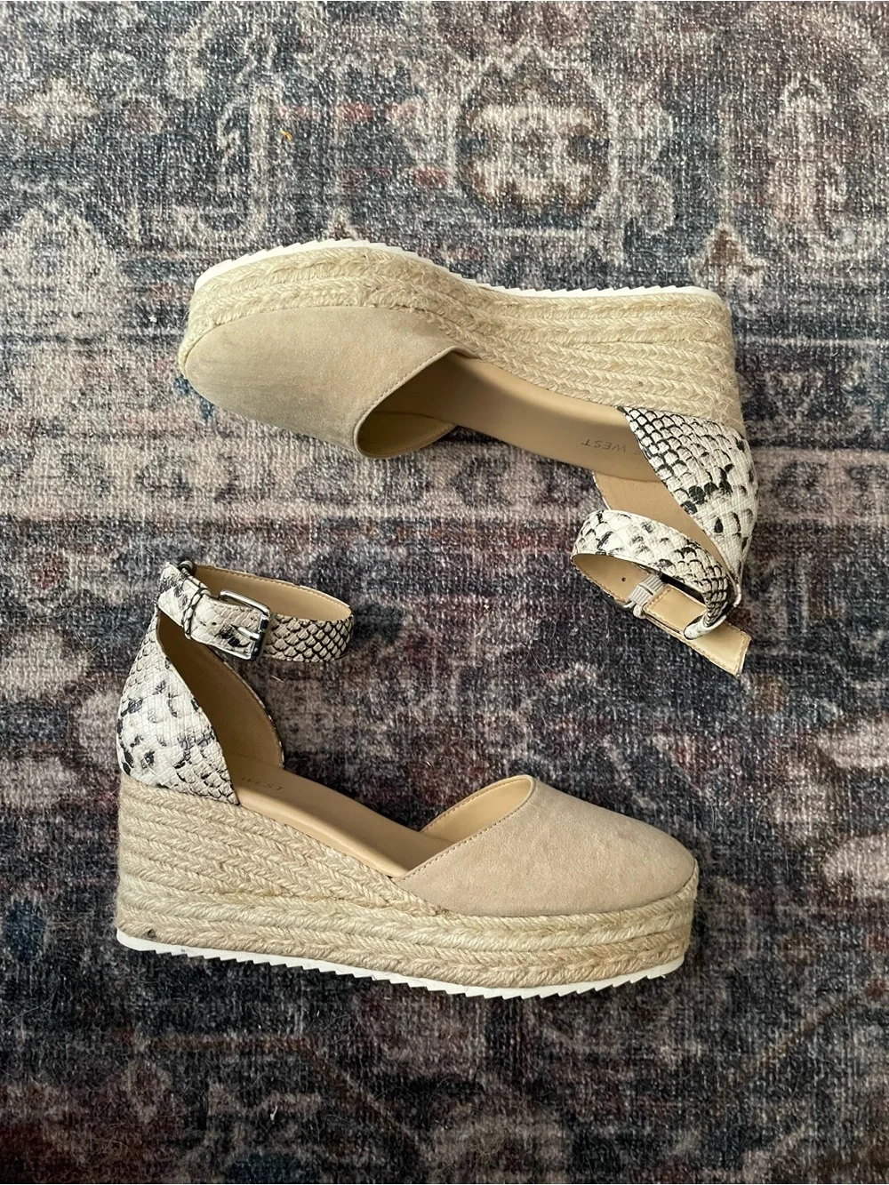 🍋Esparadrille wedges Nine West🍋